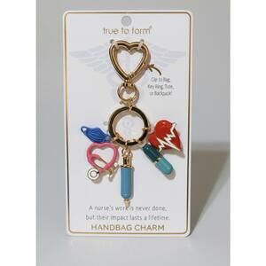 True to Form Nurse-Themed Handbag Charm